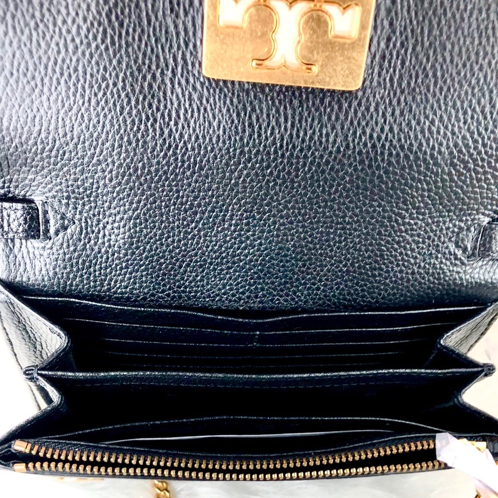 🖤 New Tory Burch 🖤 Black Britten Chain Crossbody - Picture 5 of 6